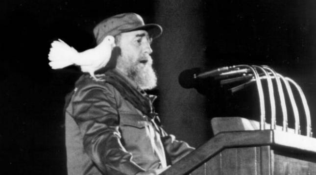 Carta de navegación para llegar a una isla llamada Fidel