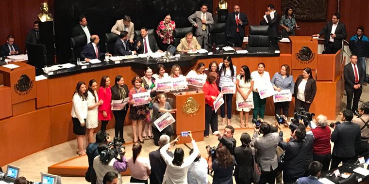 México avanza hacia la paridad de género