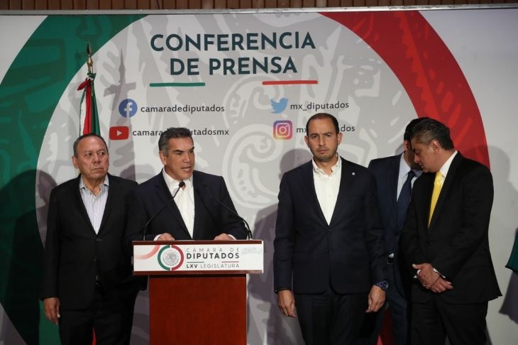 Propuestas electorales de  Va por México, del PT y la  bisagra que puede ser este último